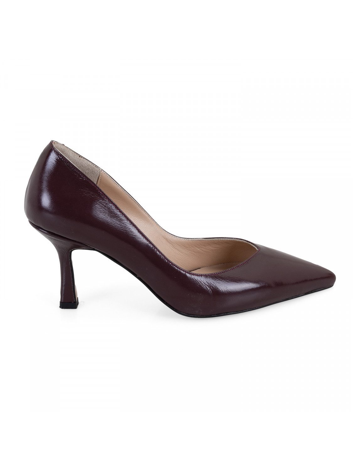 Desa Damen-Lederpantoletten – 7 cm Stilettoabsatz, spitze Zehenpartie, atm günstig online kaufen