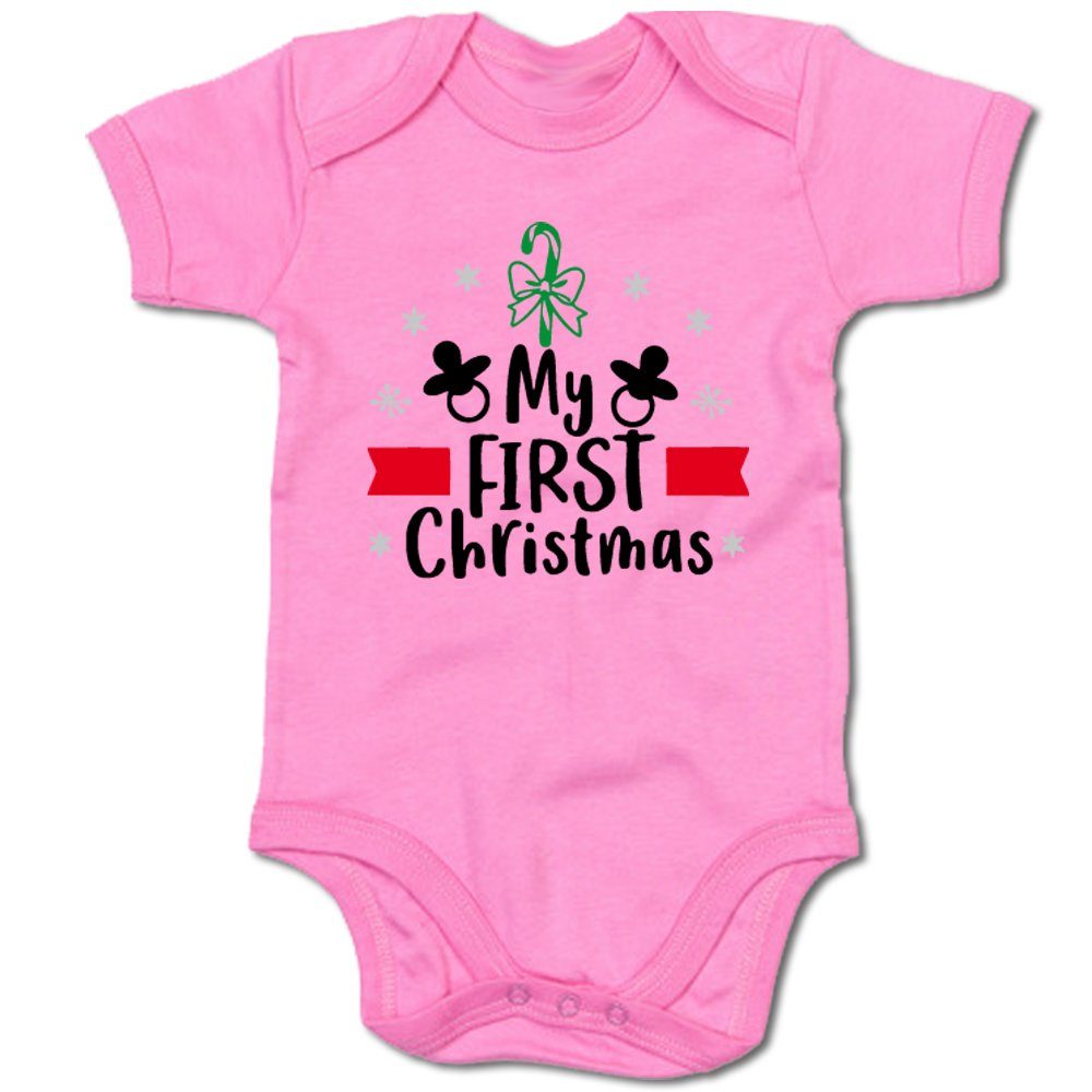 Kurzarmbody My first Christmas