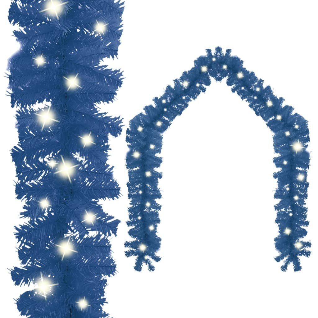 vidaXL LED-Girlande Weihnachtsgirlande mit LED-Lichtern 20 m Blau