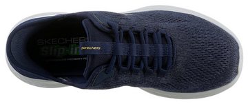 Skechers SKECH-LITE PRO-PRIMEBASE Slip-On Sneaker Slipper, Trainingsschuh, Freizeitschuh mit dezenten Kontrastdetails