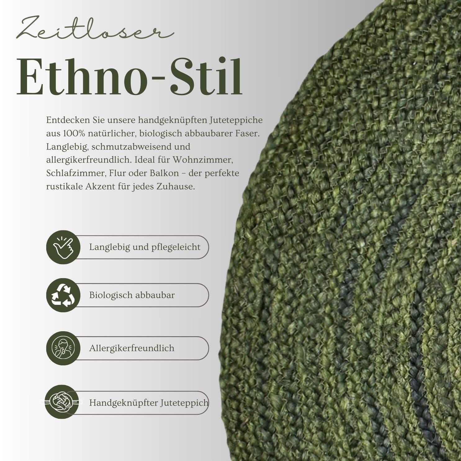 Marrakesch Orient & Mediterran Interior Teppich Ethno Boho Deko Jute Teppic günstig online kaufen