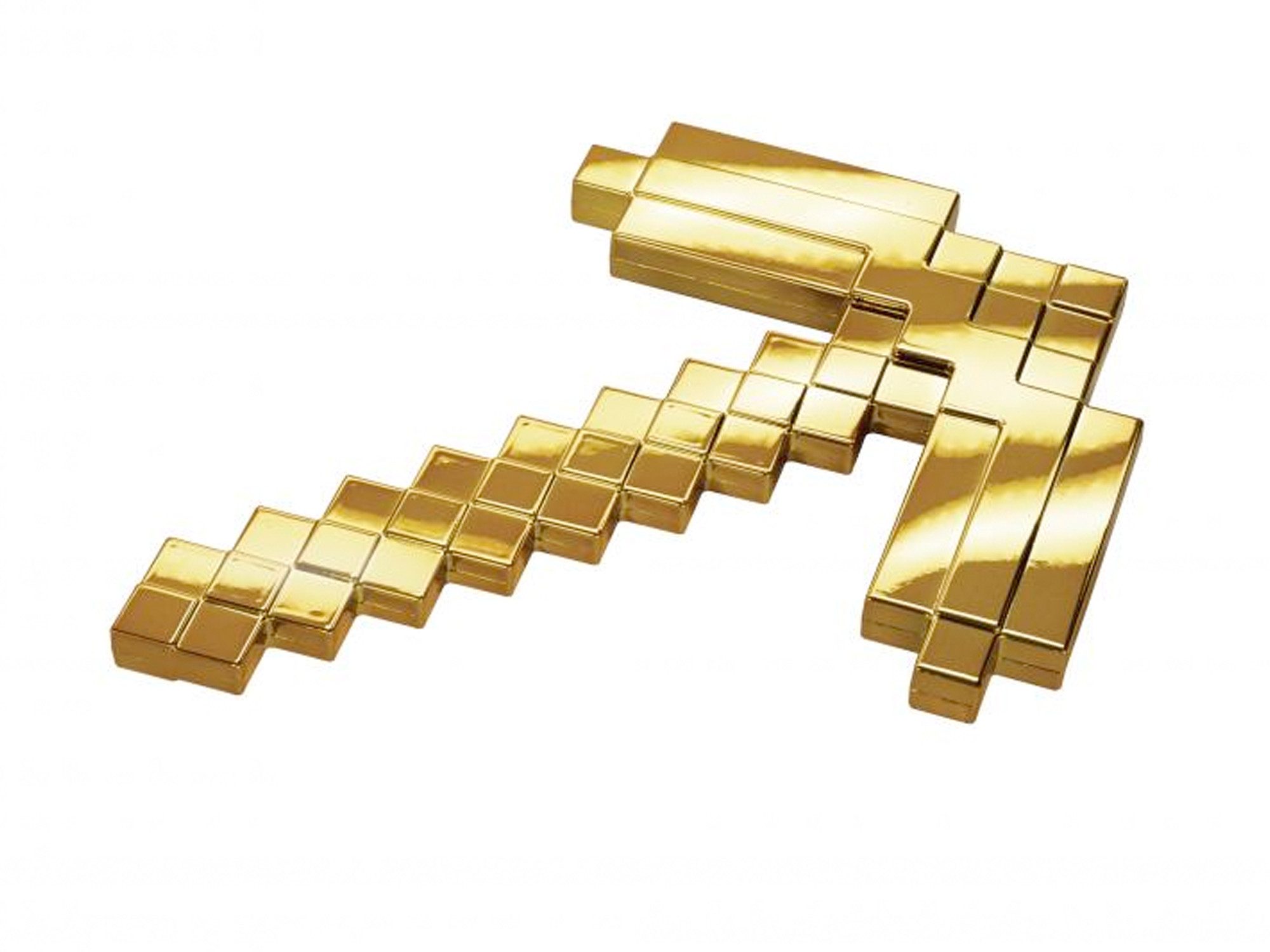 Minecraft Spielzeug-Axt Minecraft Gold Slick Spitzhacke, 50 cm