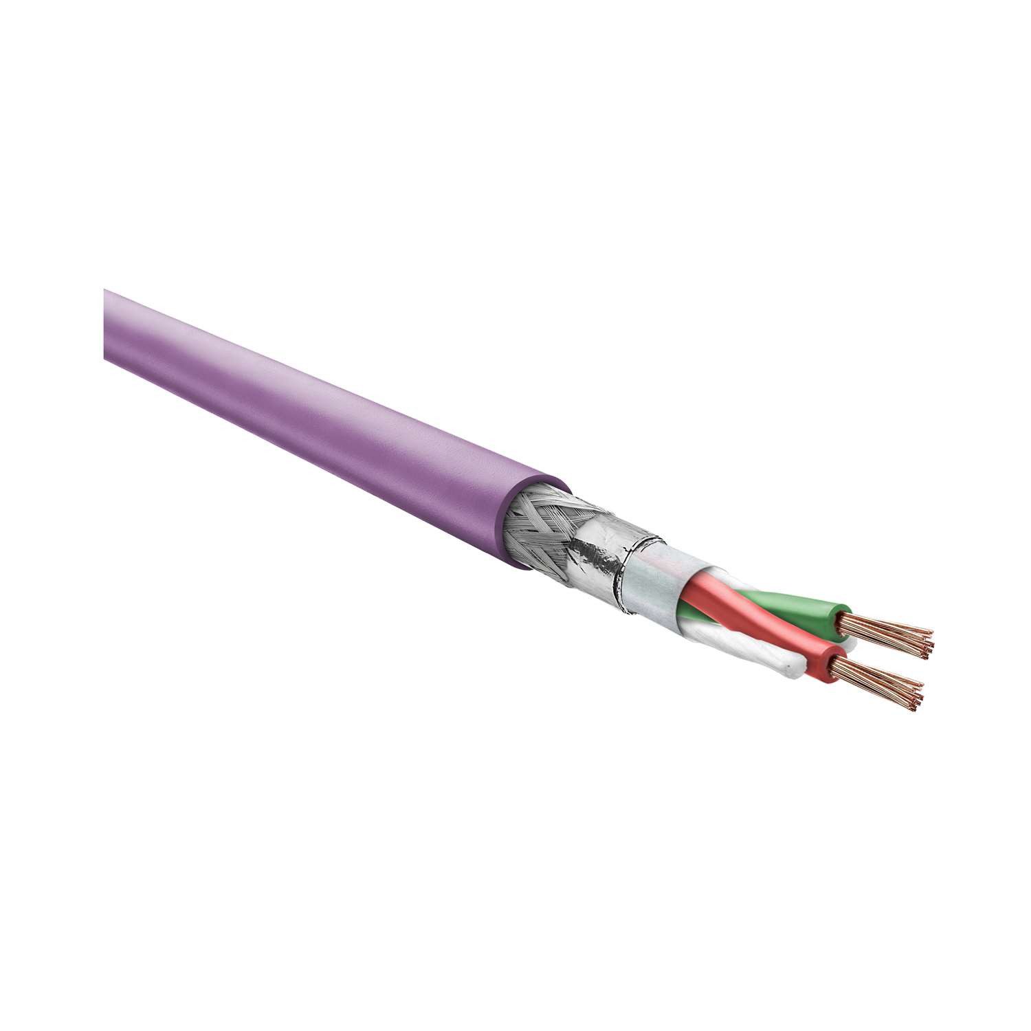 Helukabel Titel:Profibusleitung Schleppkettenleitung 2-adrig, 1x2x0,64mm² Außen Elektro-Kabel, (1 cm)