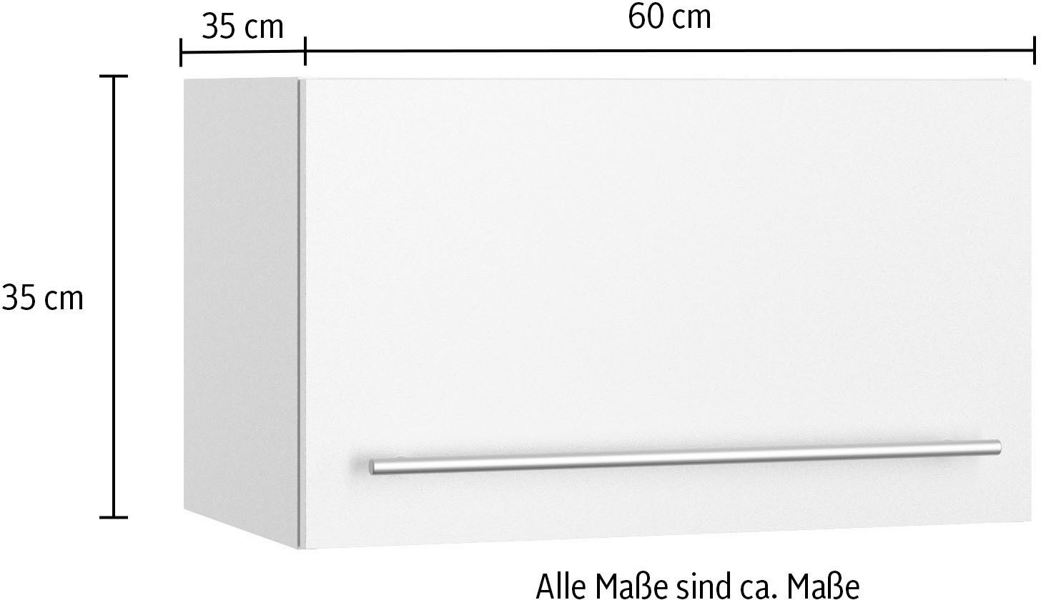 KOCHSTATION Klapphängeschrank KS-Bern2 Breite 60 cm, 1 Klappe