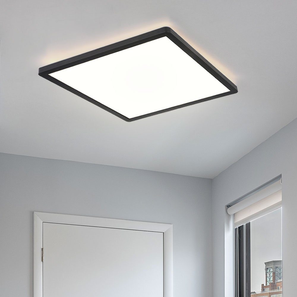 LED etc-shop fest Badezimmer verbaut, Deckenleuchte, Deckenlampe Lampe LED LED-Leuchtmittel Deckenleuchte Warmweiß, IP44