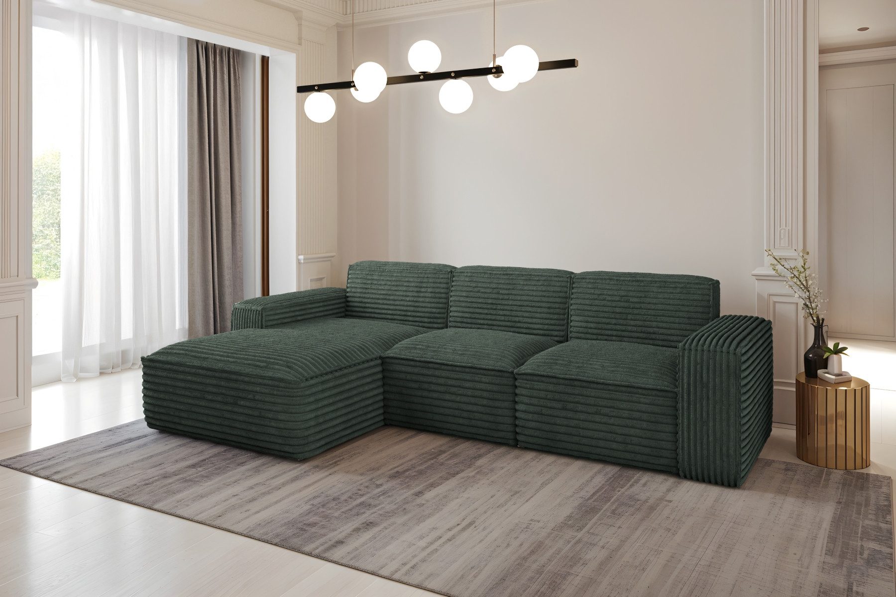 Kaiser Möbel Ecksofa Eckcouch SIENA L-Form, günstig online kaufen