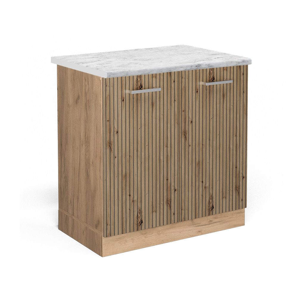 Vicco Spülenunterschrank R-Line, Artisan-Eiche/Goldkraft Eiche, 80 günstig online kaufen