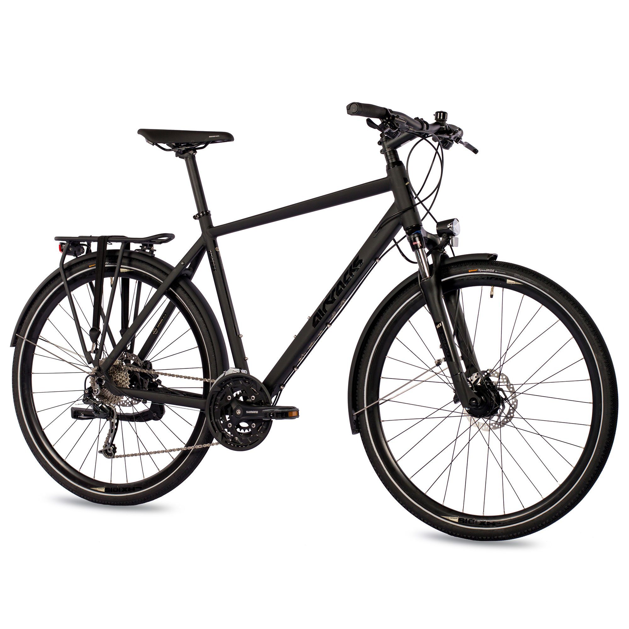 Airtracks Trekkingrad Herren Trekking Fahrrad 28 Zoll Trekkingrad TR.2855, 27 Gang, Kettenschaltung, Shimano Deore M592 SGS - Rahmenhöhen 52 cm 56 cm » Modeljahr 2024 «