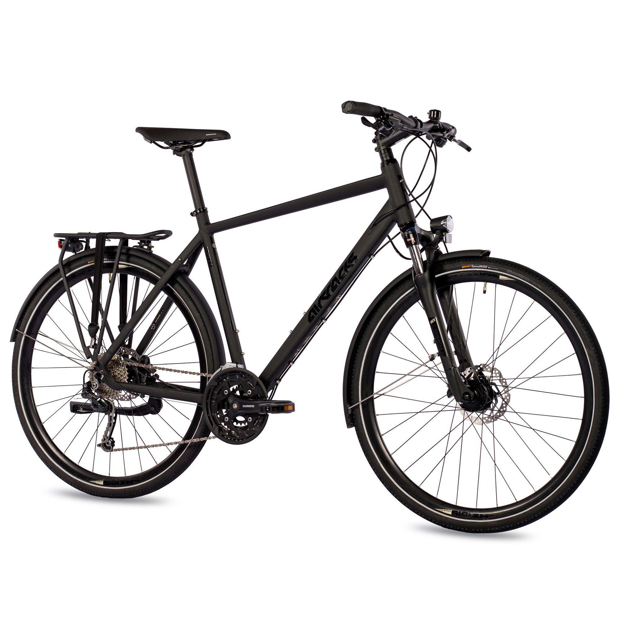 Airtracks Trekkingrad Herren Trekking Fahrrad 28 Zoll Trekkingrad TR.2855, 27 Gang, Kettenschaltung, (Shimano Deore M592 SGS), Rahmenhöhen 52 cm 56 cm 60 cm » Modeljahr 2026