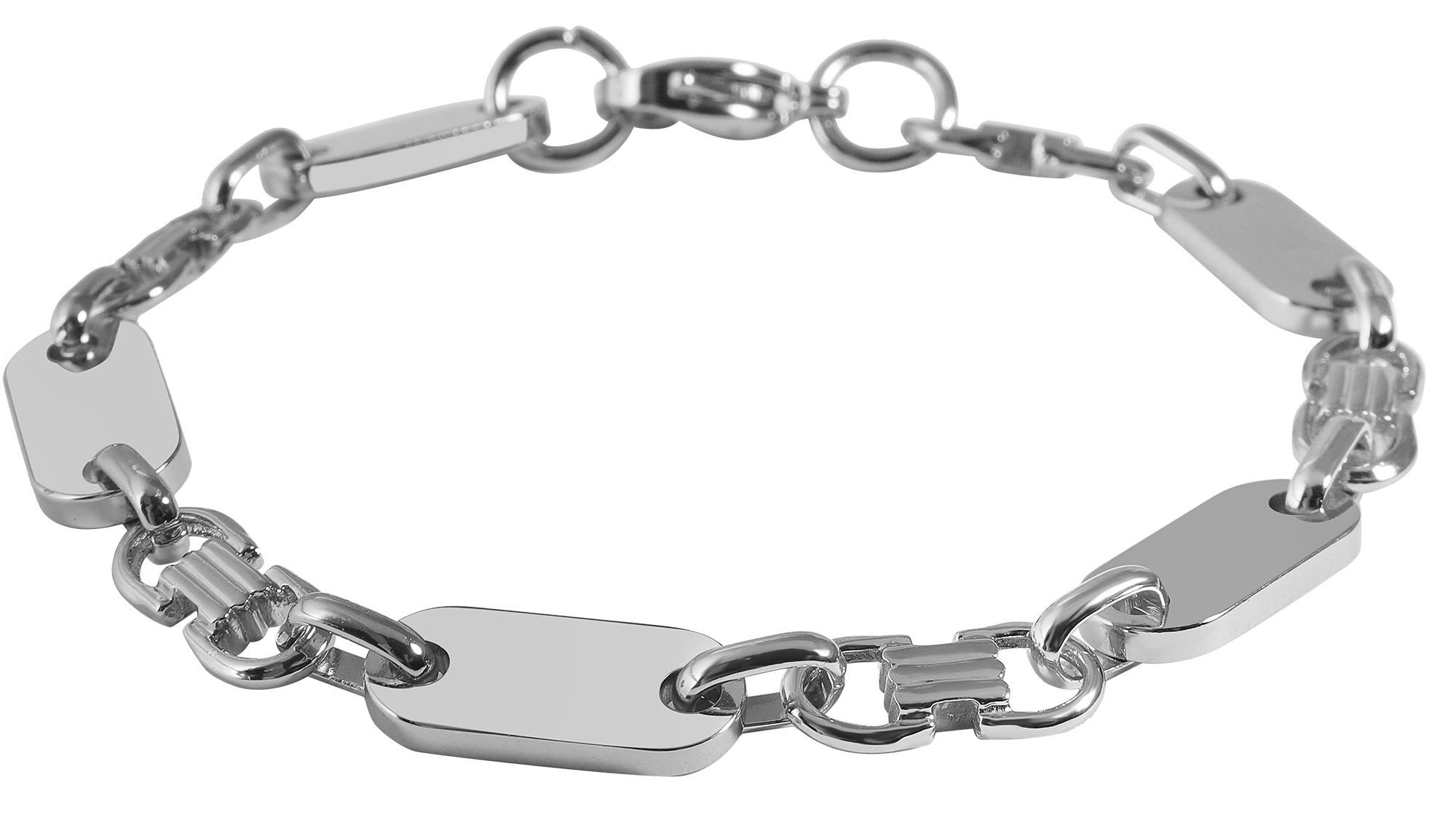 AKZENT Edelstahlarmband Elya Edelstahl silber wasserfest günstig online kaufen