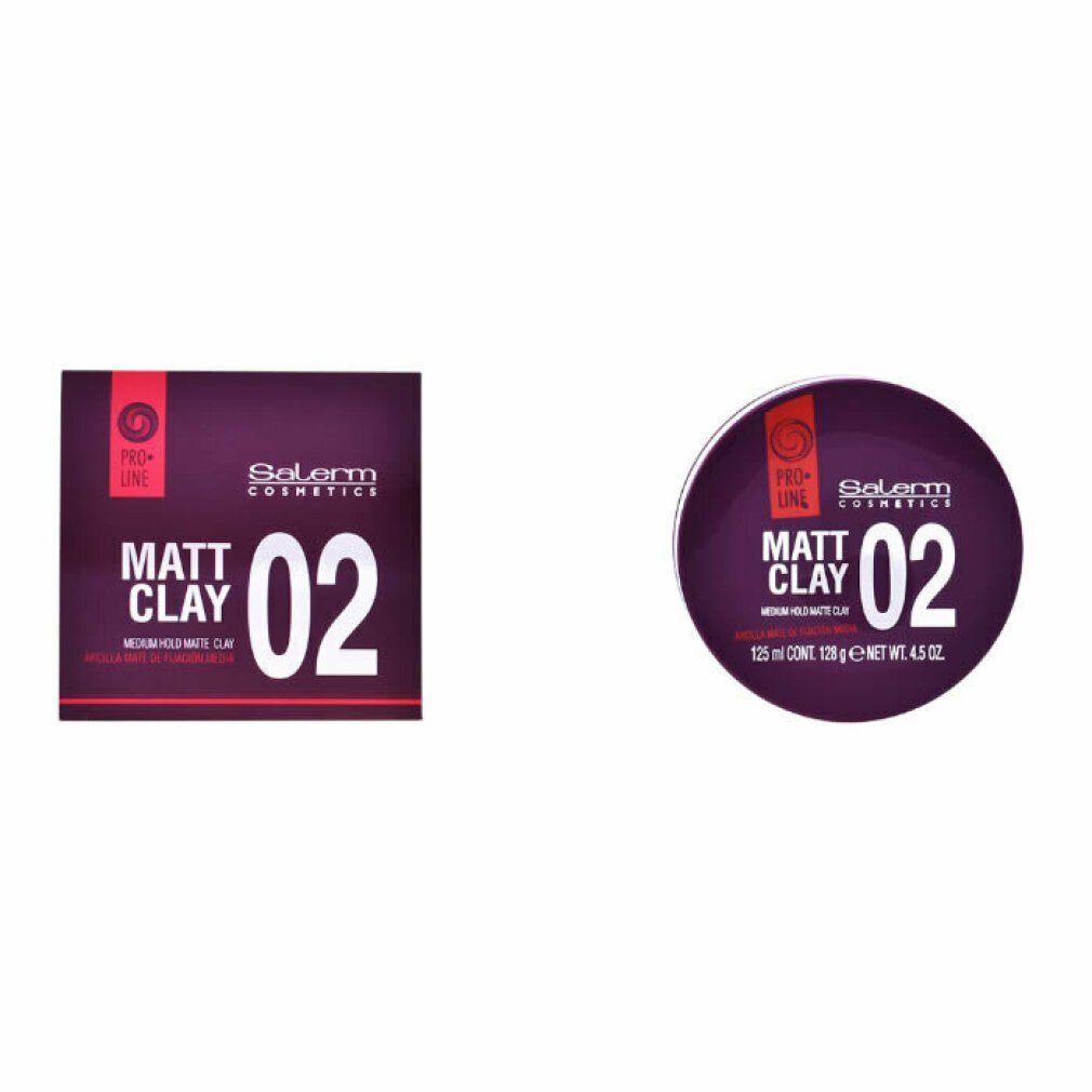 Salerm Modelliercreme Cosmetics Matt Clay Medium Hold Matte Clay 125ml