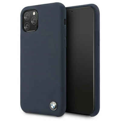 BMW Smartphone-Hülle BMW Schutzhülle für Apple iPhone 11 Pro Navy / Marine Blau Hülle Case