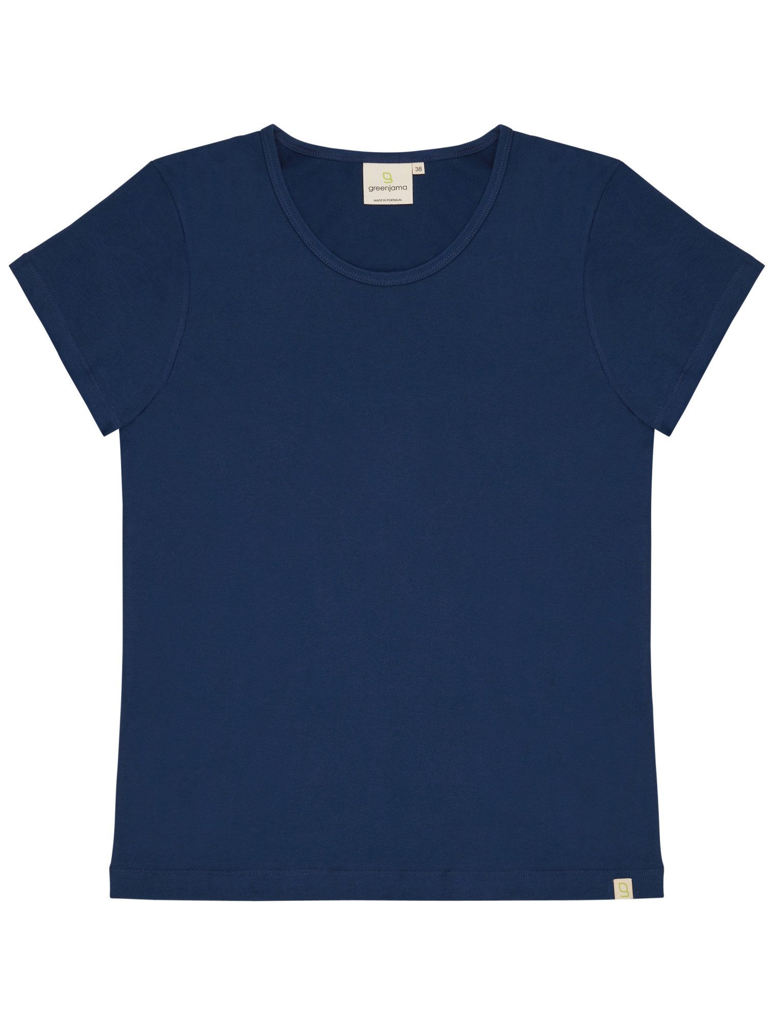 greenjama T-Shirt aus weichem Single Jersey, GOTS-zertifiziert