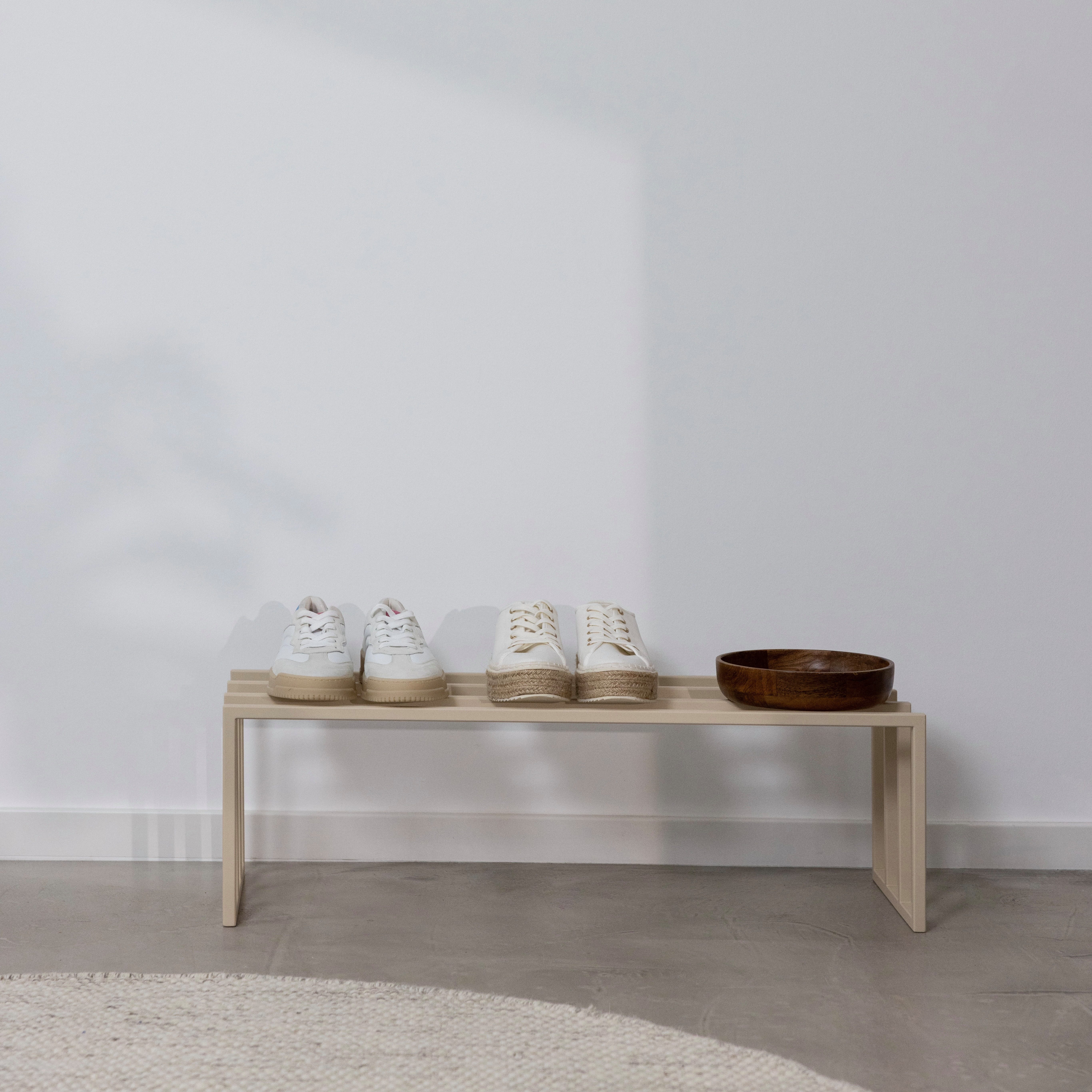 Metallbude Schuhregal BOVI, Designschuhregal aus Metall für 6 Schuhpaare, r günstig online kaufen