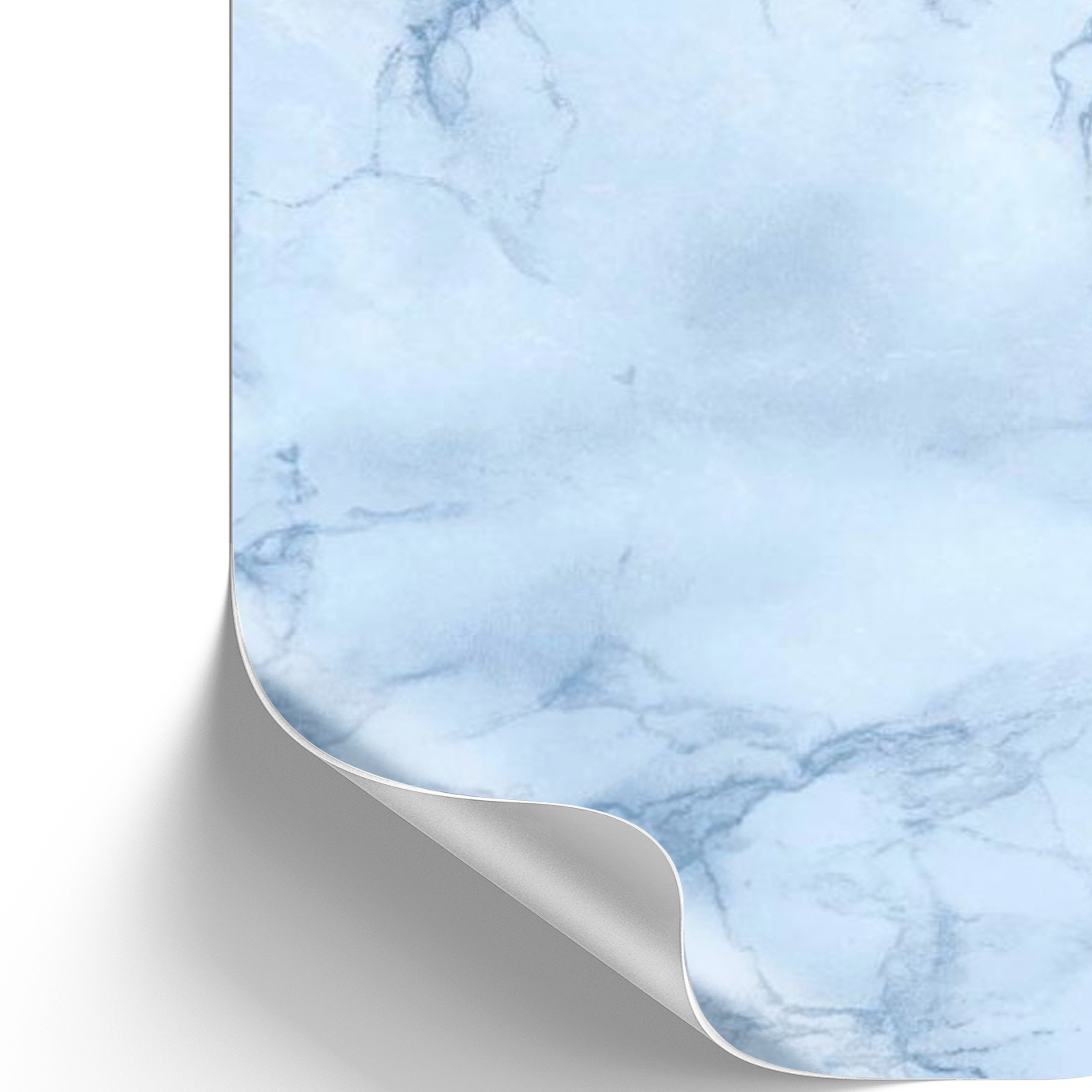 Alkor Möbelfolie Marmoroptik Vario blau Klebefolie Küche Möbel Selbstklebende Folie, (L x B: 15m x 67,5cm I 10€/qm), zuschneidbar, feucht abwischbar & rückstandslos entfernbar