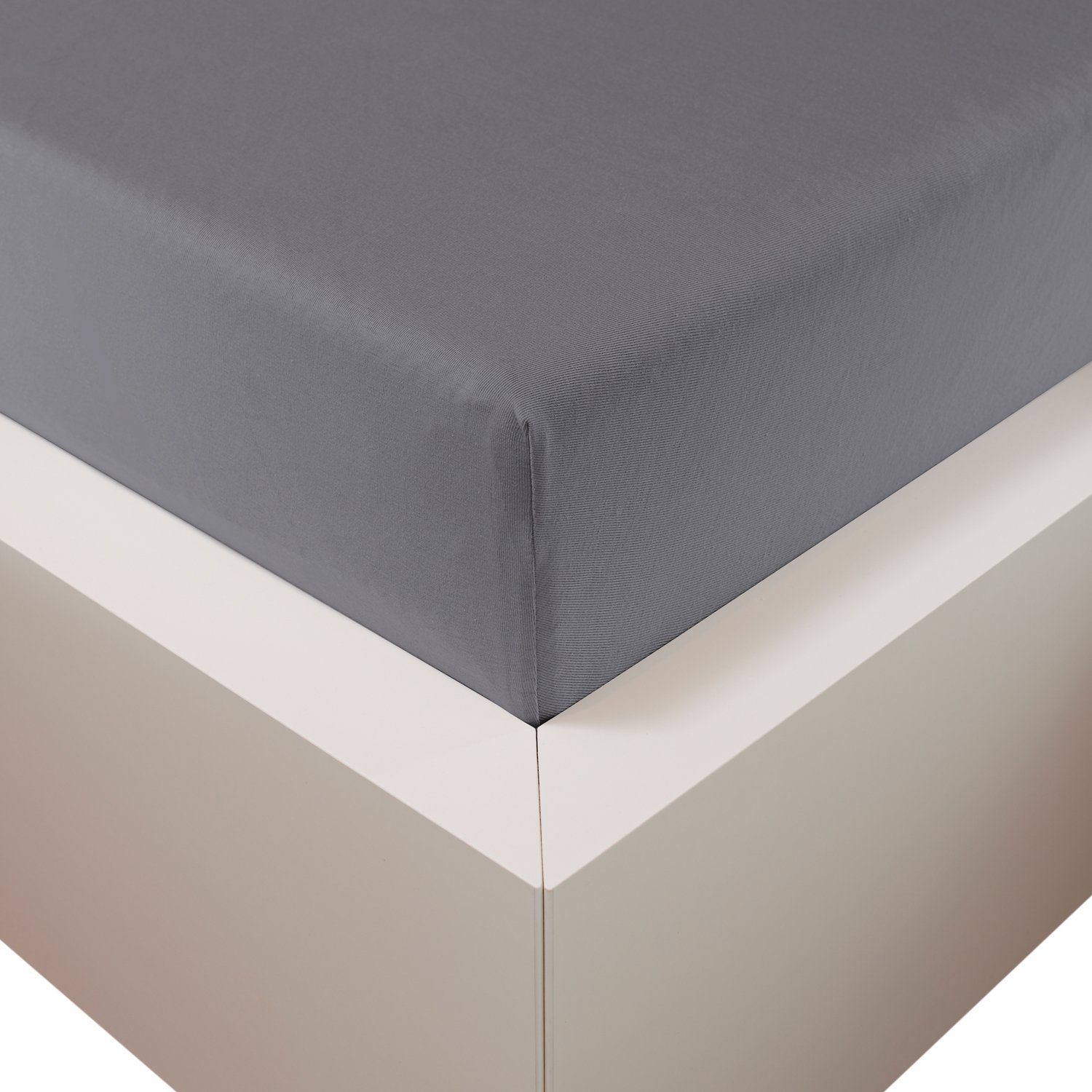 Traumschloss Spannbettlaken Premium Plus, Jersey, Gummizug: rundum, (1 Stüc günstig online kaufen