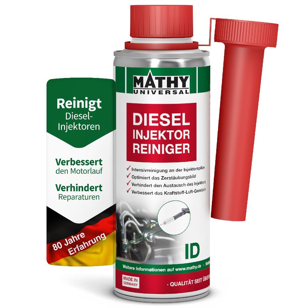 MATHY Diesel-Additiv MATHY-ID Injektor-Reiniger Diesel 200 ml, 0,2 l, (1-St) Reinigt Einspritzdüsen