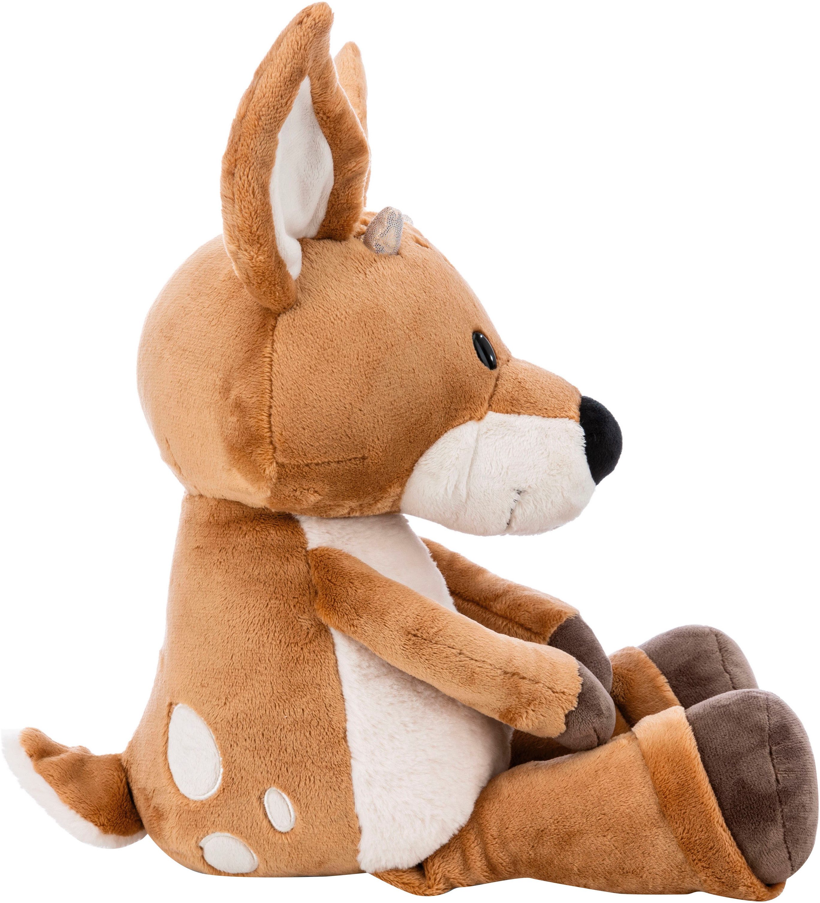 Nici Kuscheltier Forest Friends, Rehbock René Roebuck, 50 cm schlenkernd, enthält recyceltes Material