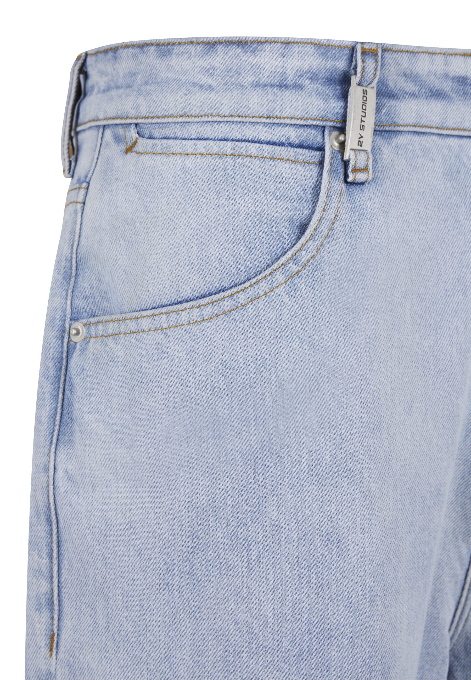 2Y Studios Bequeme Jeans 2Y Studios Neal Zipper Baggy Jeans