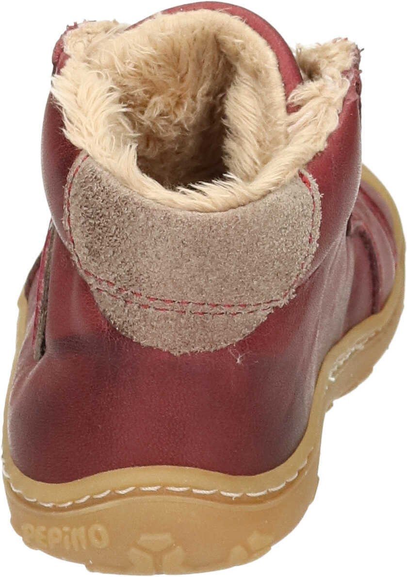 Pepino (360) Ricosta Leder Schnürer Stiefel echtem fuchsia aus