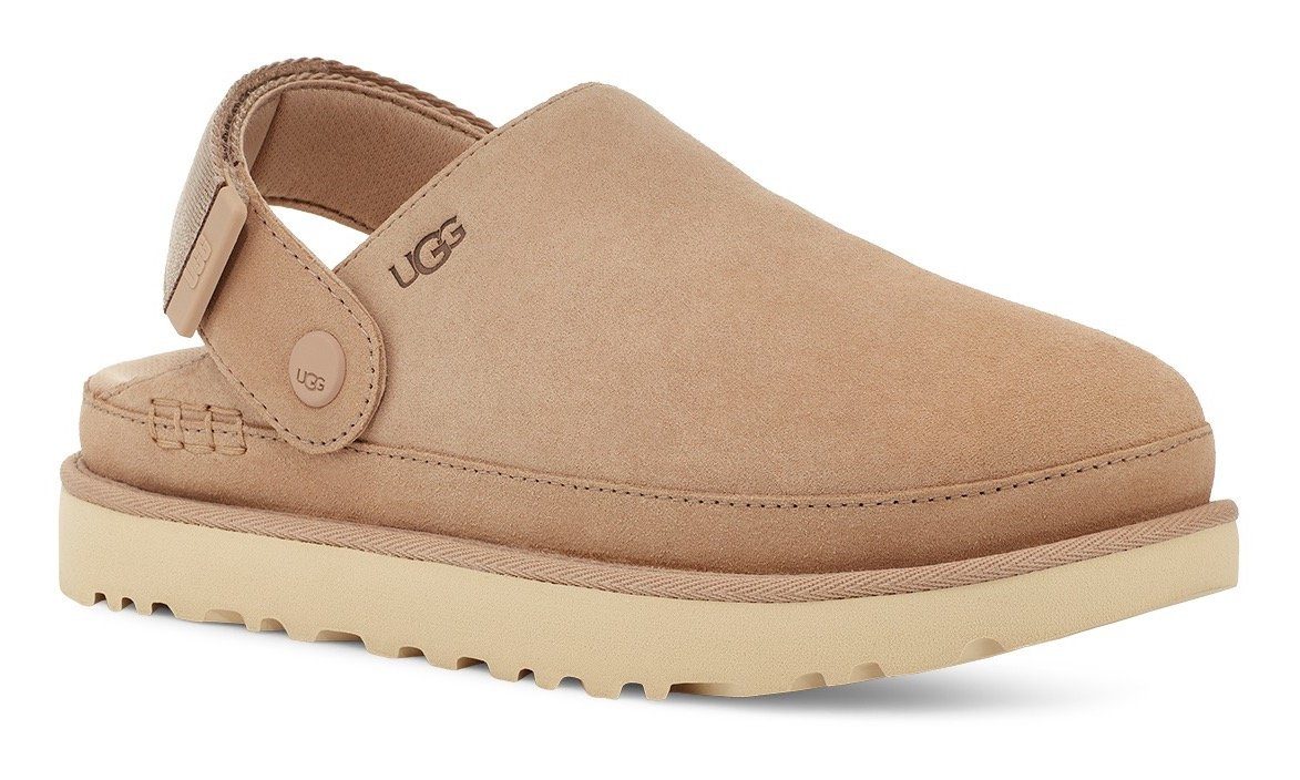 UGG W GOLDENSTAR CLOG Clog Mule, Flats, Pantoffel, Hausschuh mit schwenkbarem Fersenriemen