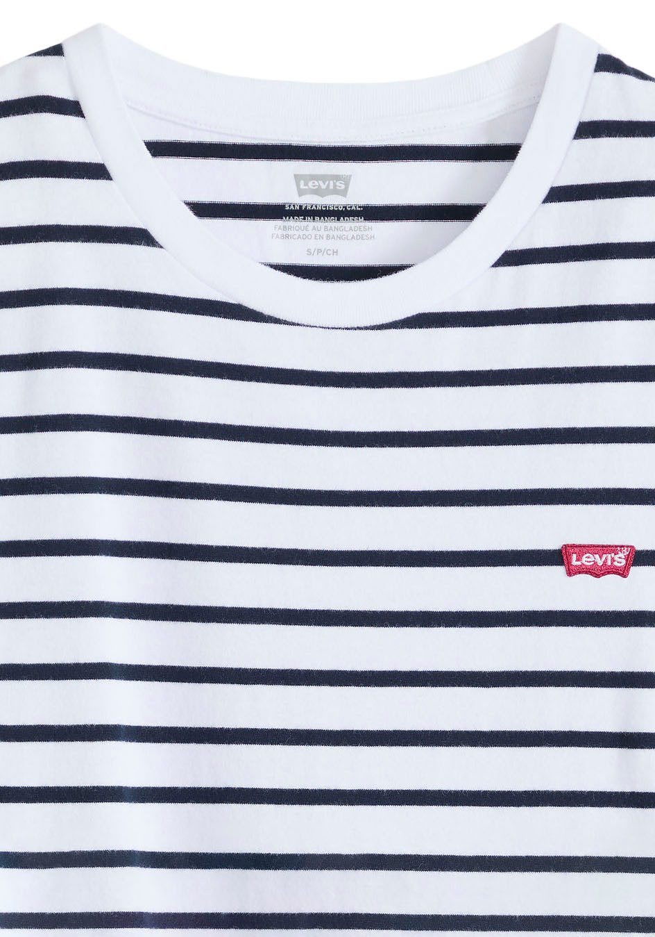 STRIPE BRIGHT WHITE NAVY