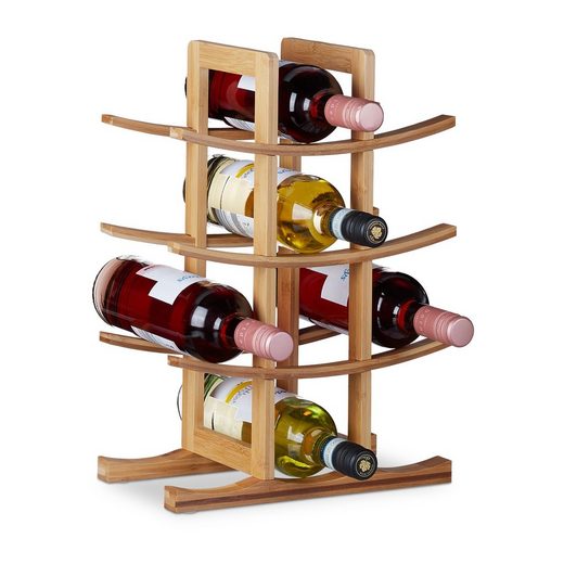 relaxdays Weinregal »Weinregal für 12 Flaschen«
