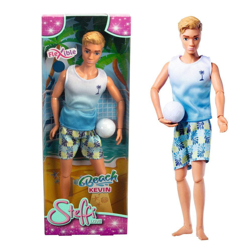 Simba Dickie Anziehpuppe Puppe Steffi Love Beach Kevin
