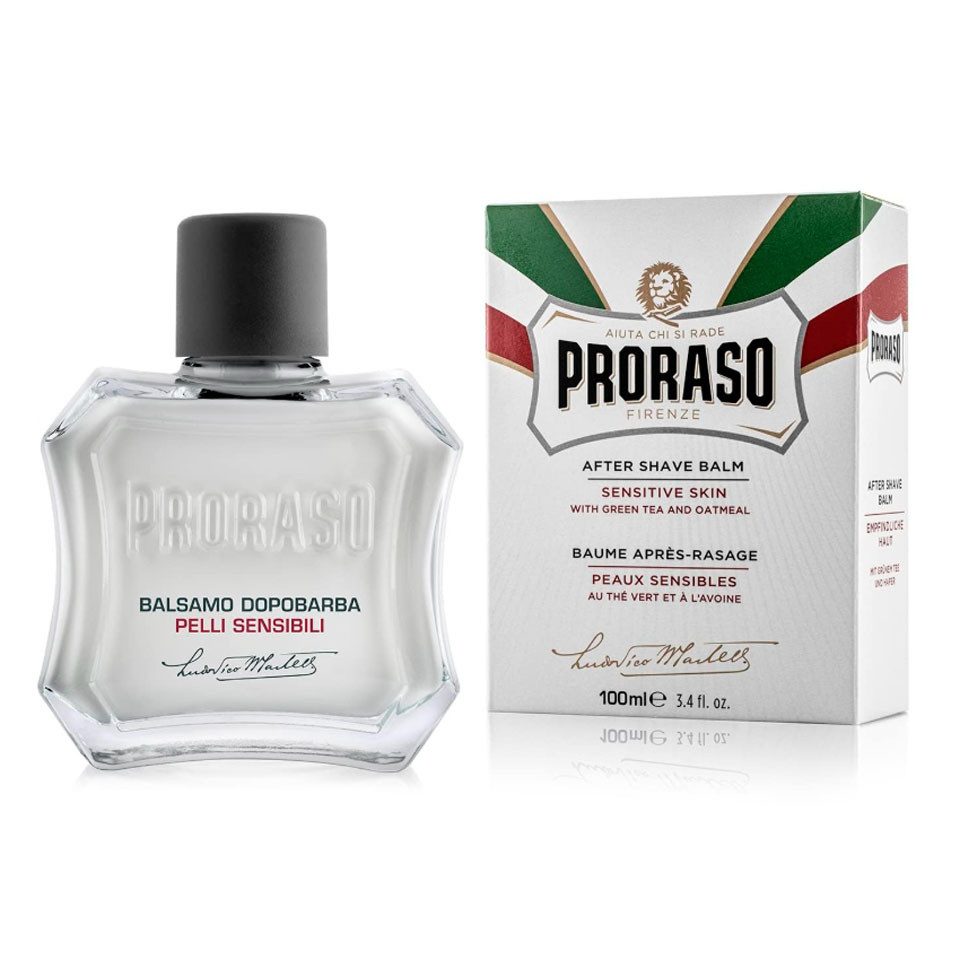 PRORASO Bartbalsam After Shave Balsam Weiß 100ml
