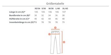 Ital-Design Straight-Jeans Damen Freizeit Stretch High Waist Jeans in Schwarz