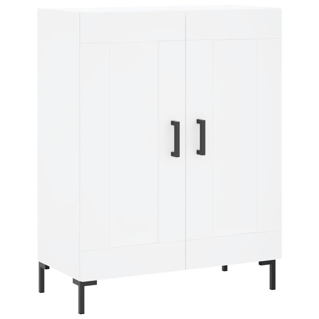 vidaXL Holzwerkstoff Weiß St) Sideboard (1 cm Sideboard 69,5x34x90