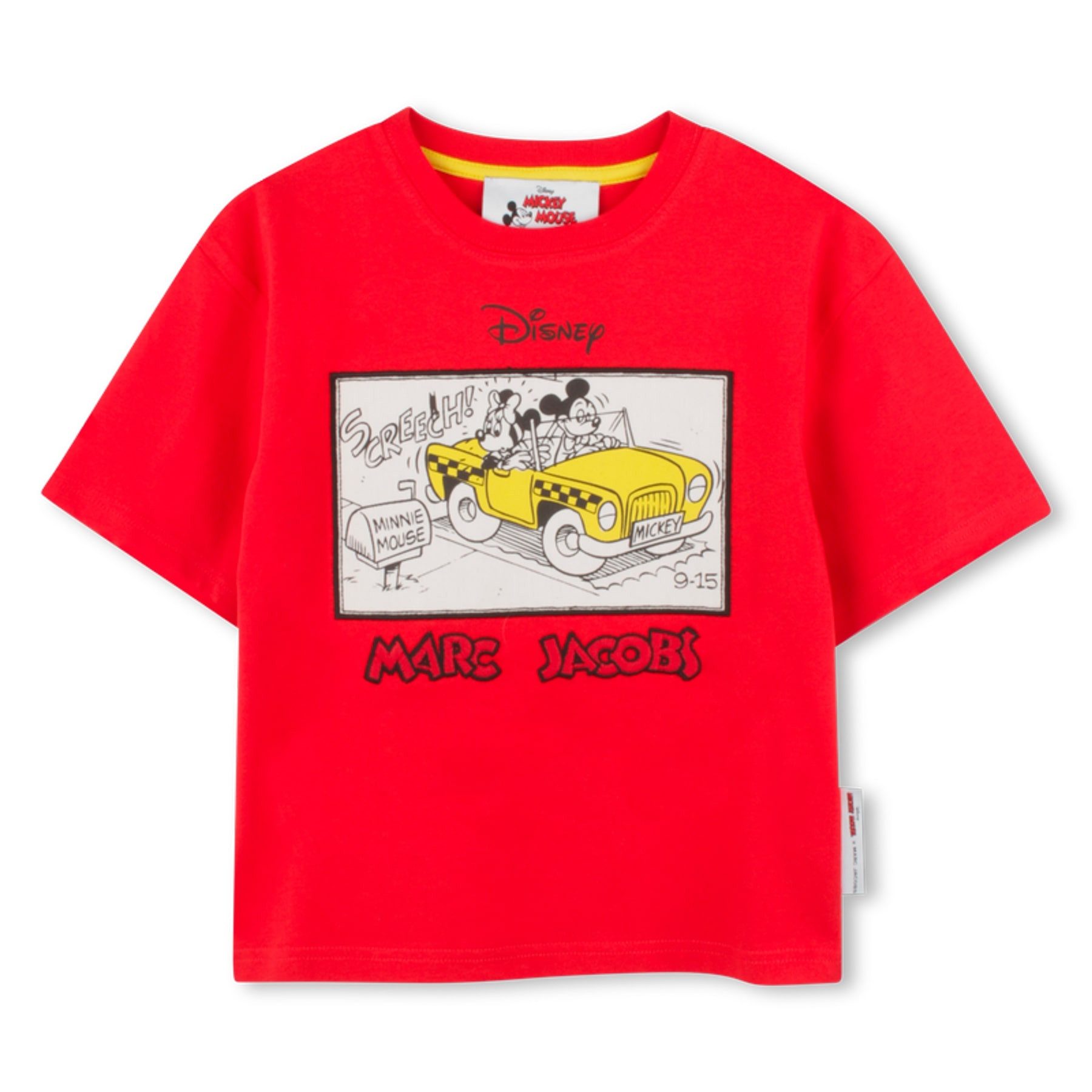 MARC JACOBS T-Shirt MARC JACOBS Kids x Disney T-Shirt – Micky & Minnie Taxi – Bright Red