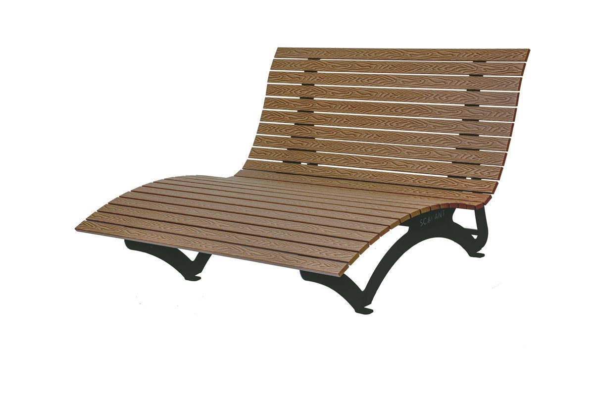Scalant Gartenliege Waldsofa Premium, WPC-Latten günstig online kaufen