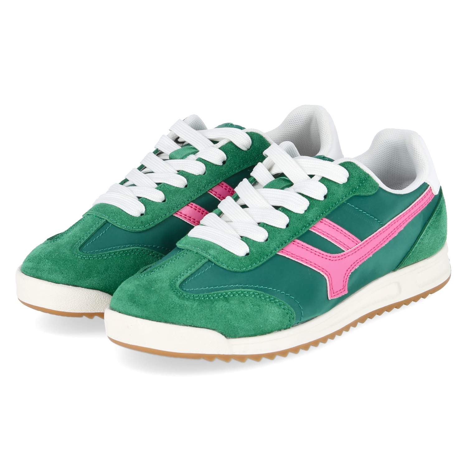 Bullboxer Bullboxer 6FF1310101 9500 Damen Synthetik, Leder & Textil green Sneaker