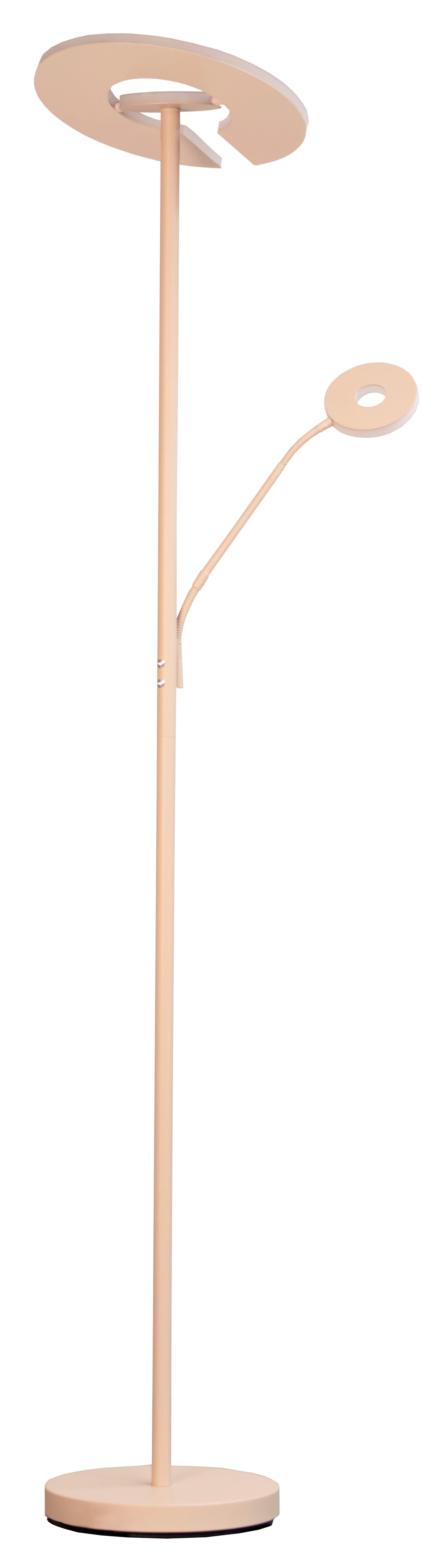 FISCHER & HONSEL Stehlampe Dent, Dimmfunktion, LED wechselbar, Farbtemperatur in 3 Stufen einstellbar