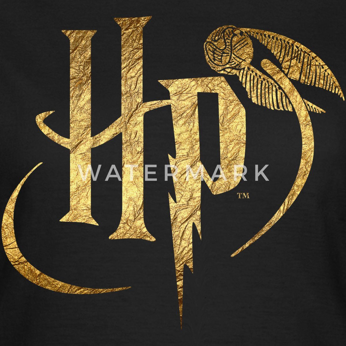 Spreadshirt T-Shirt Harry Potter HP Logo Frauen T-Shirt (1-tlg) günstig online kaufen
