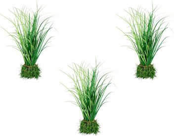 Kunstgras Grasbusch Gras, Creativ green, Höhe 50 cm, auf Grasballen