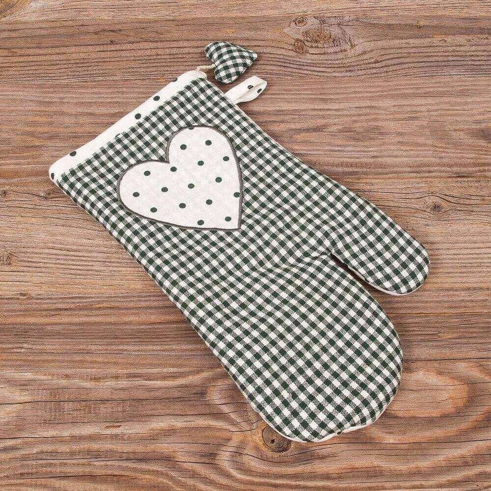 matches21 HOME & HOBBY Topflappen Topfhandschuh LISE Landhaus in 2 Farben, günstig online kaufen