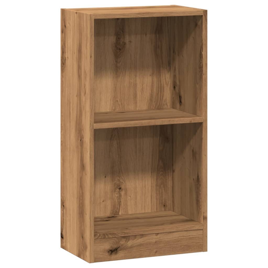 vidaXL Bücherregal Bücherregal Artisan-Eiche 40x24x76 cm Holzwerkstoff, 1-tlg.