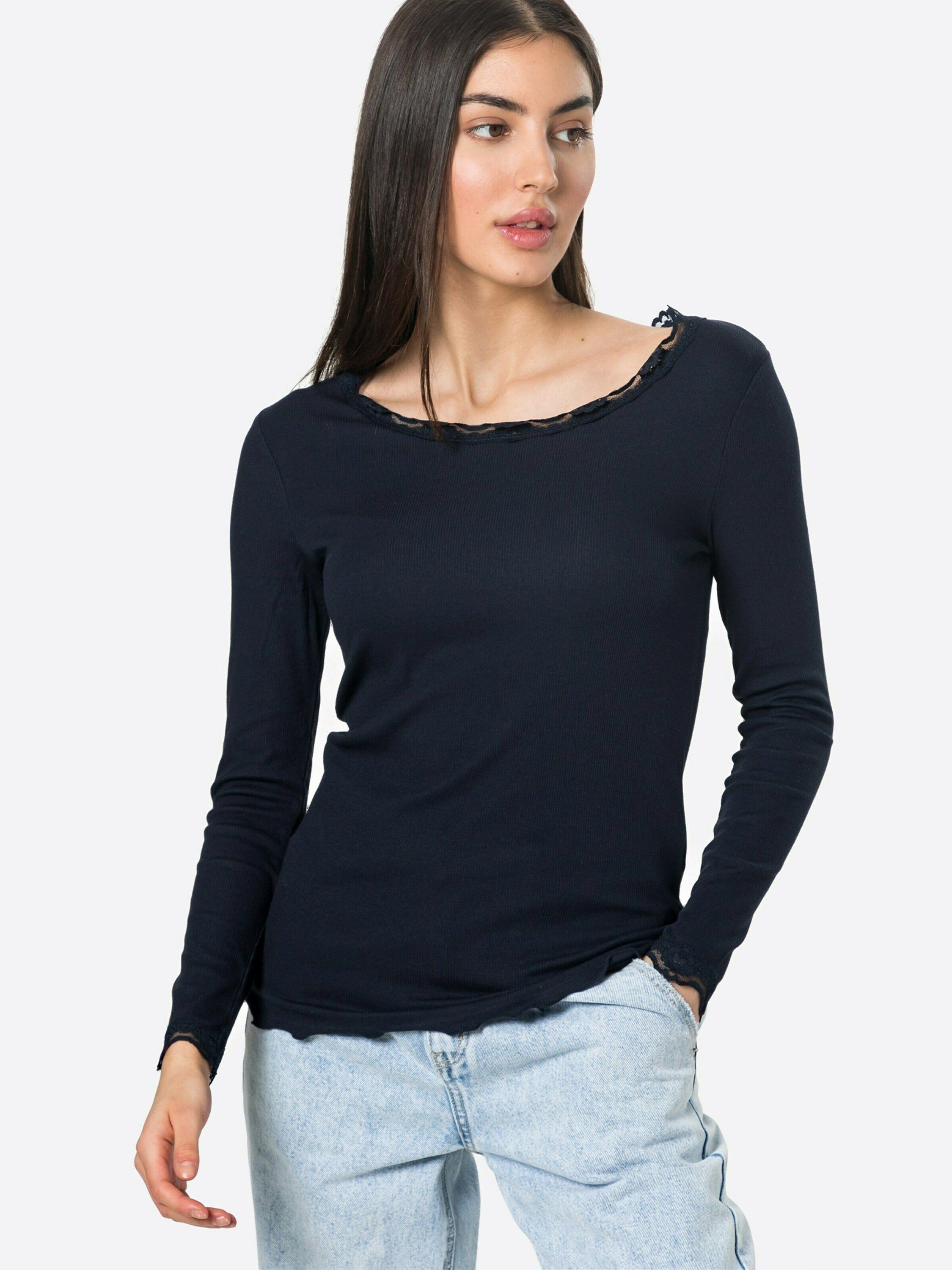 fransa Langarmshirt FRHIZAMOND (1-tlg) Spitze günstig online kaufen