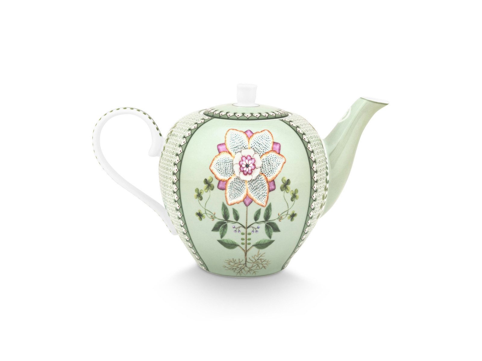 PiP Studio Teekanne Lily&Lotus Tiles Light Green Teekanne 1,6l