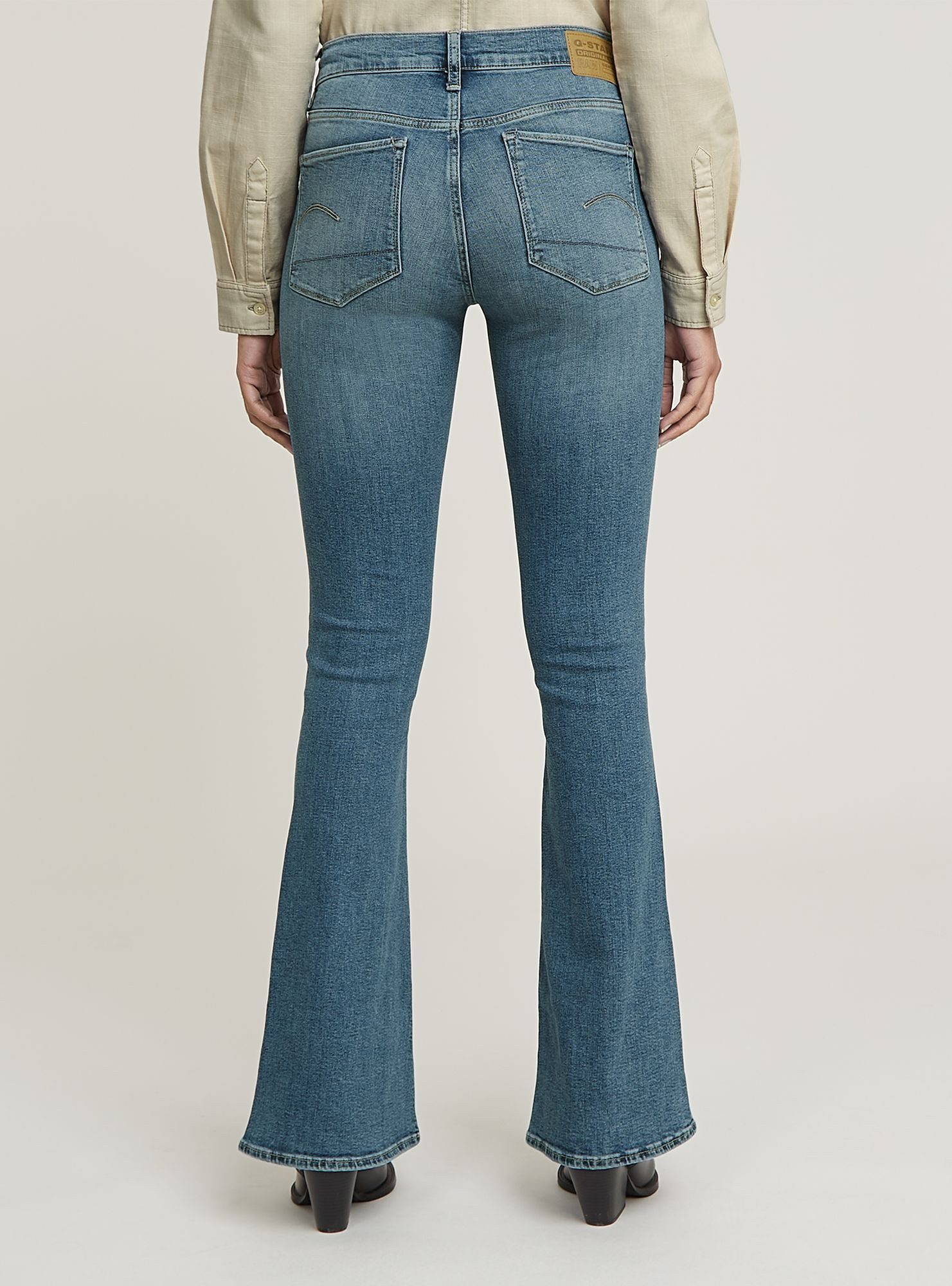 G-STAR 5-Pocket-Jeans 3301 Flare Jeans
