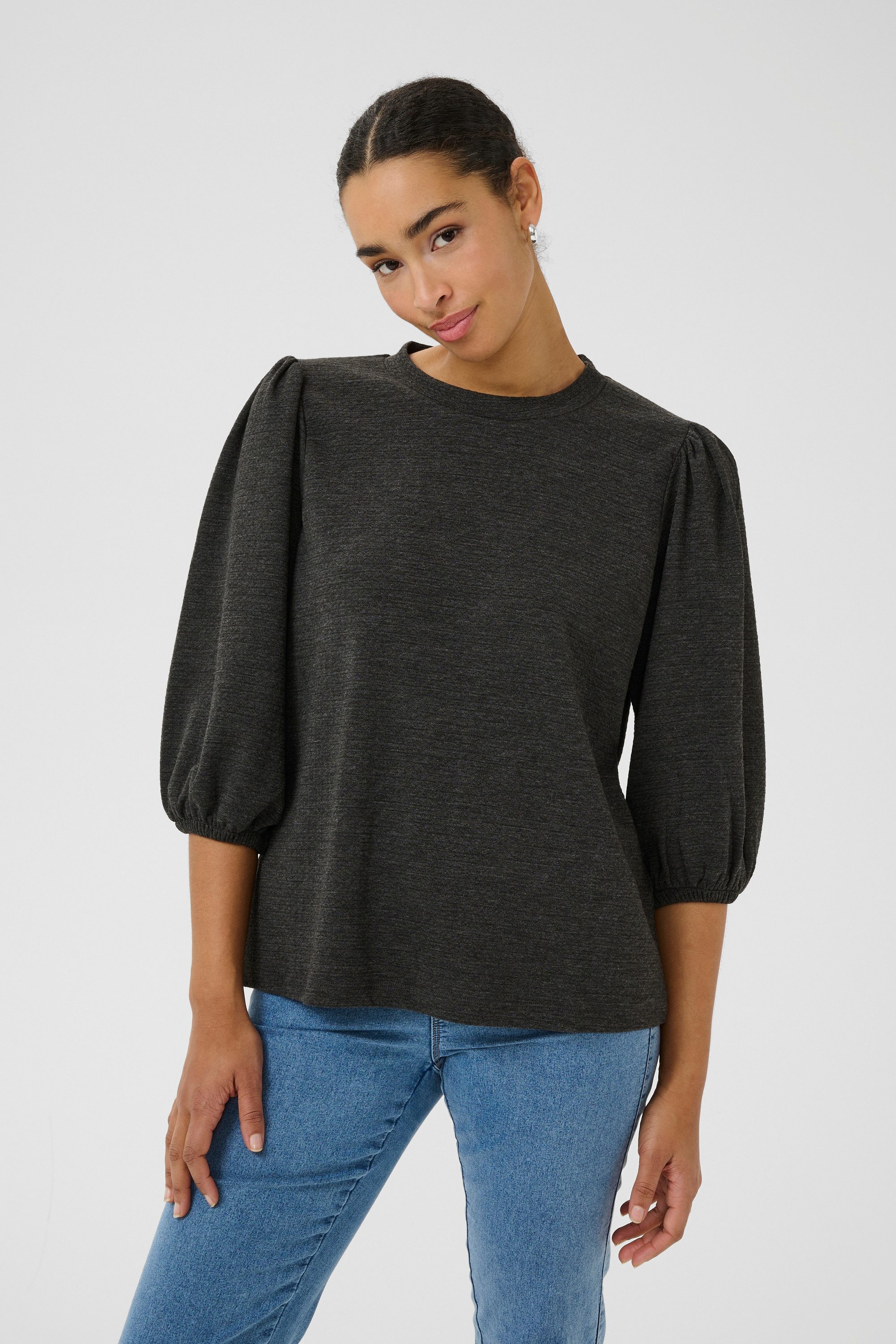 Langarmbluse Langarm-Shirt KAjanna