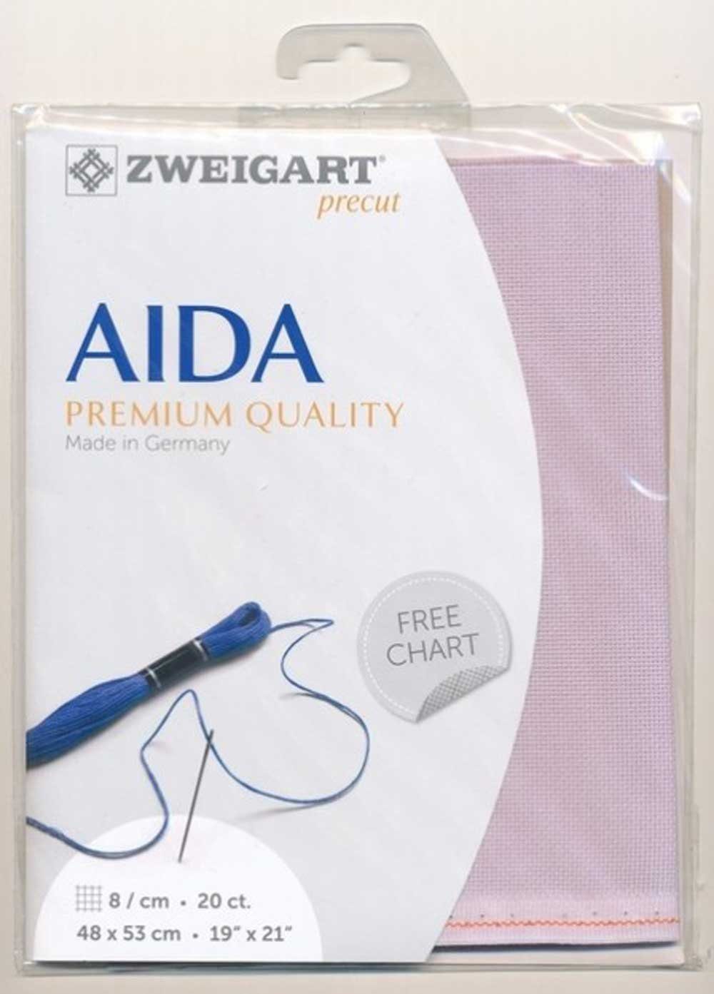 Zweigart Kreativset AIDA Zweigart Precute 20 ct. Extra FeinAida 3326