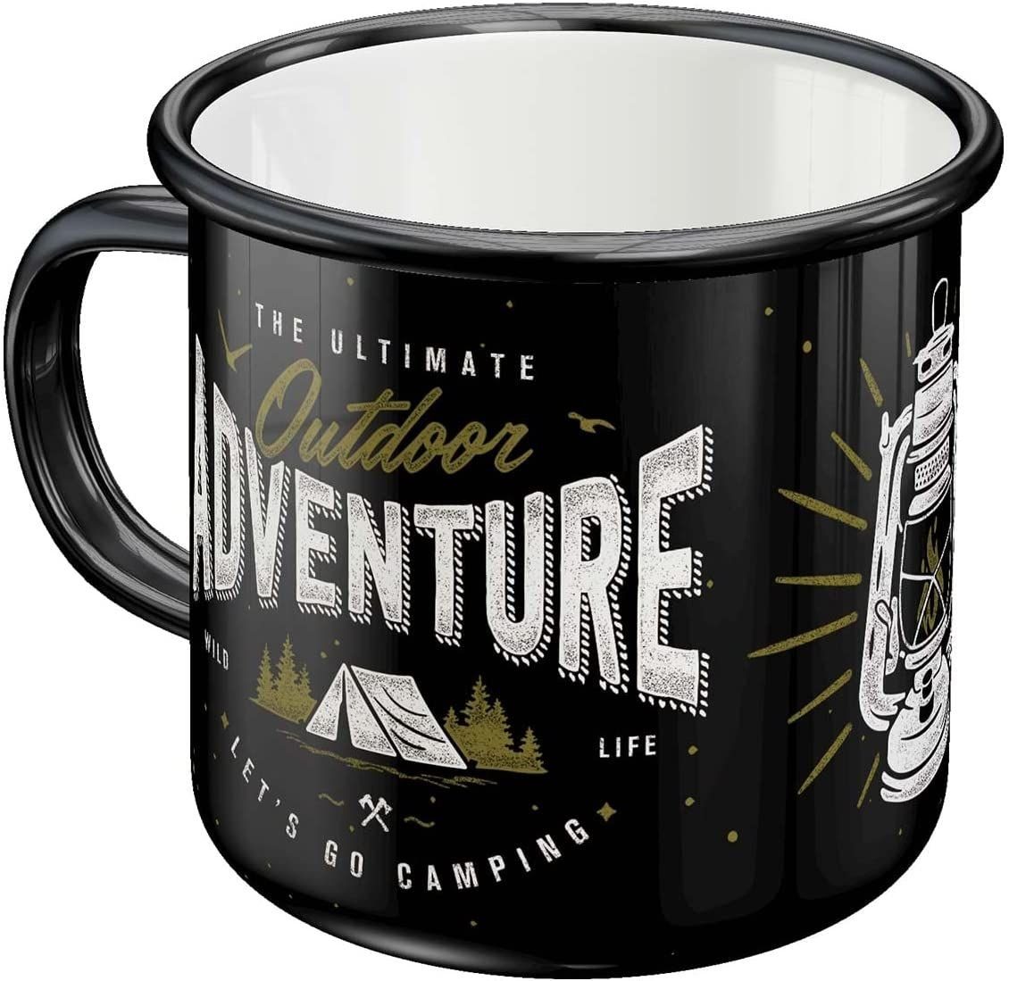 Activities Outdoor - Nostalgic-Art Adventure Outdoor Emaille-Becher - & Tasse