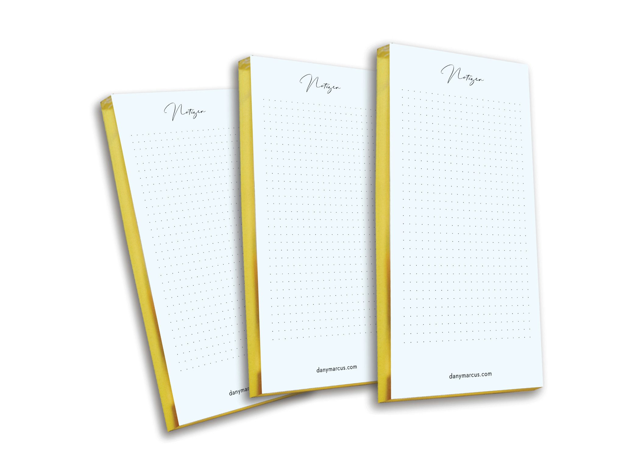 Notizblock Notizblock mit Goldschnitt