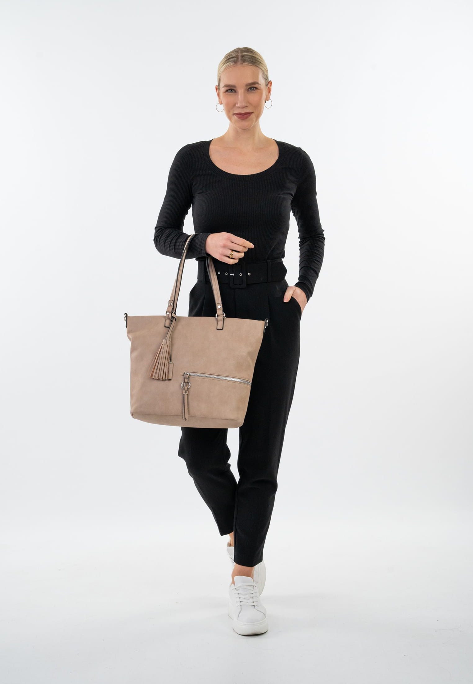 Tamaris Shopper TAS Nele, Logo Anhänger