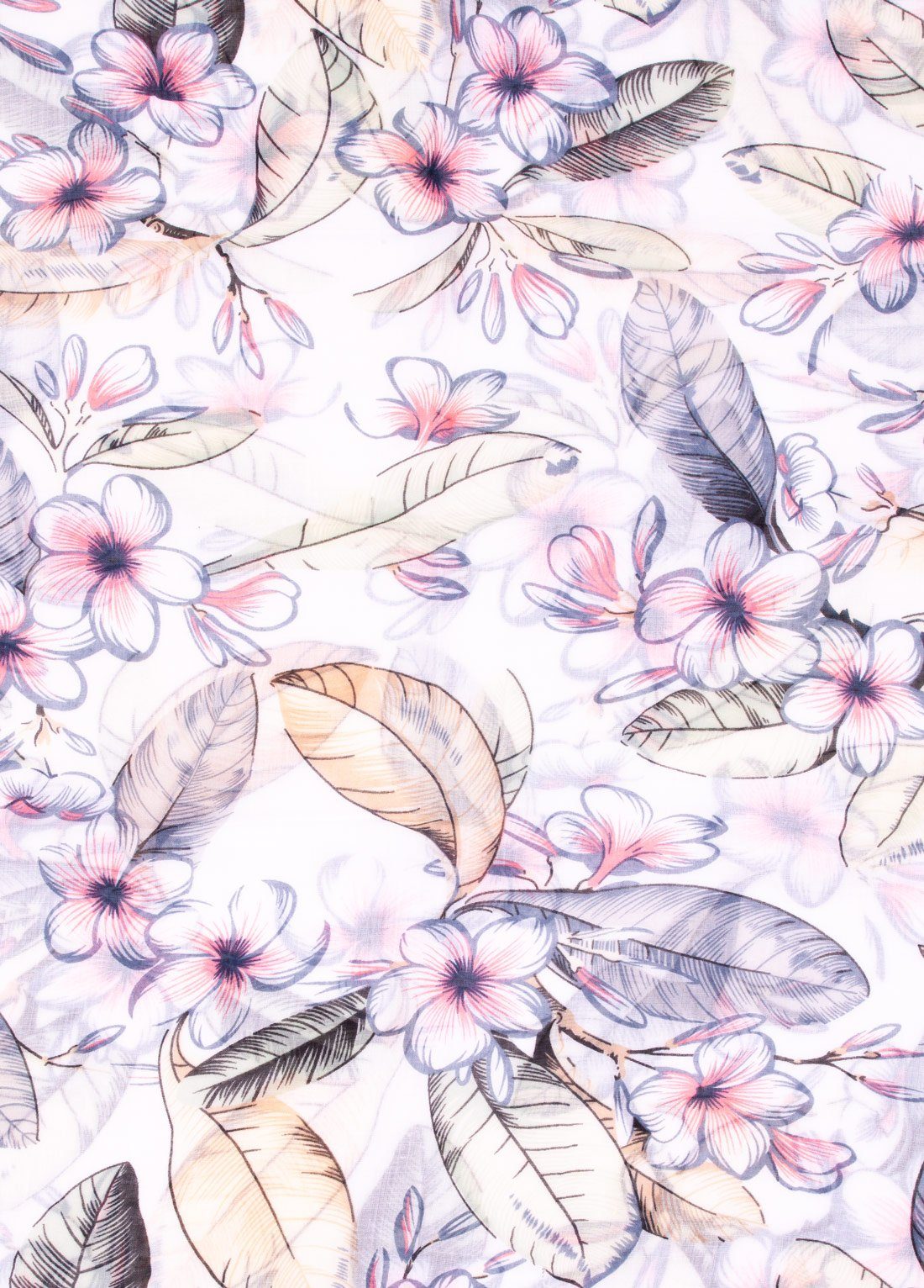 Faera Loop, Damen Schal mit tropischen günstig online kaufen