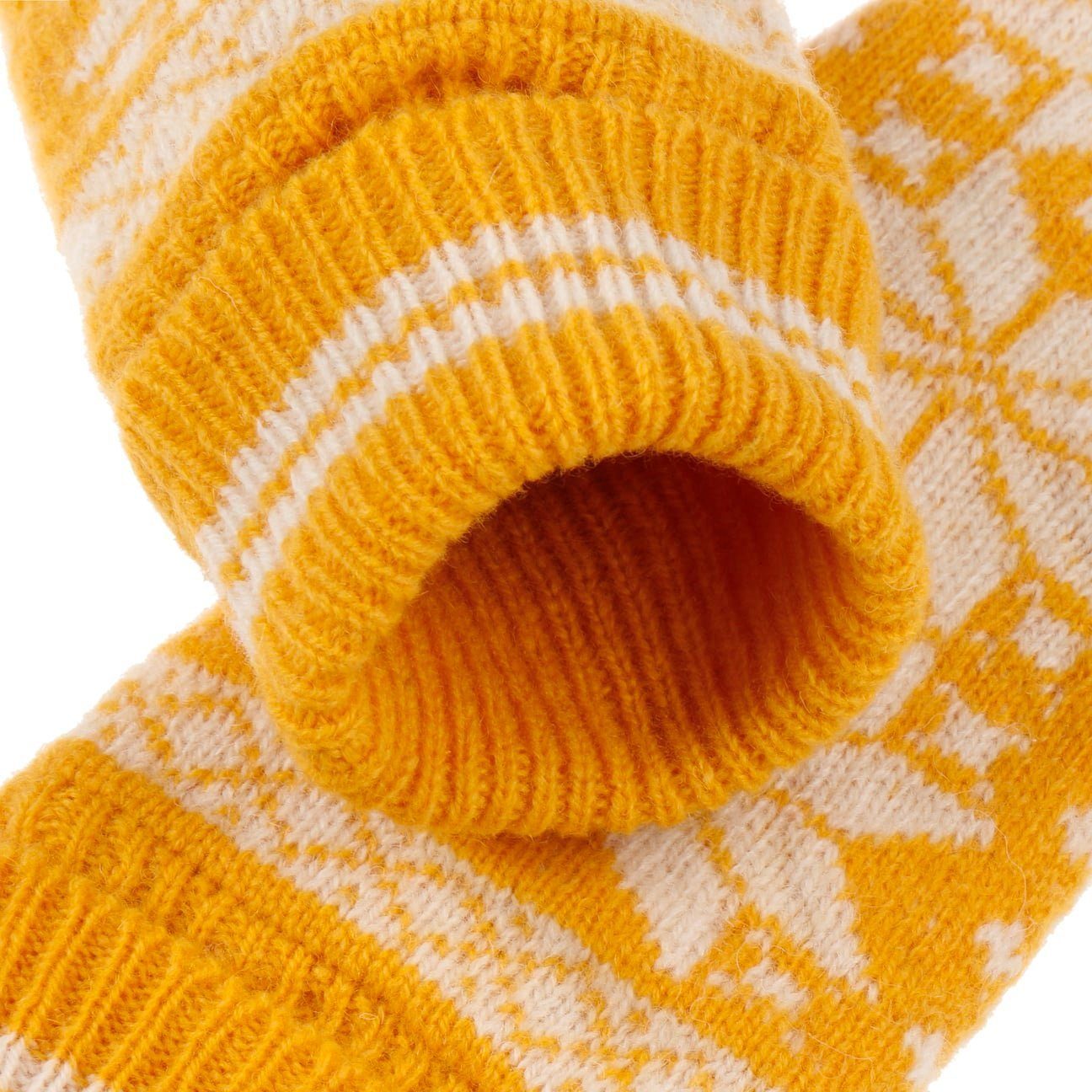 Hestra Strickhandschuhe (1-St) Strickhandschuhe mit Umschlag