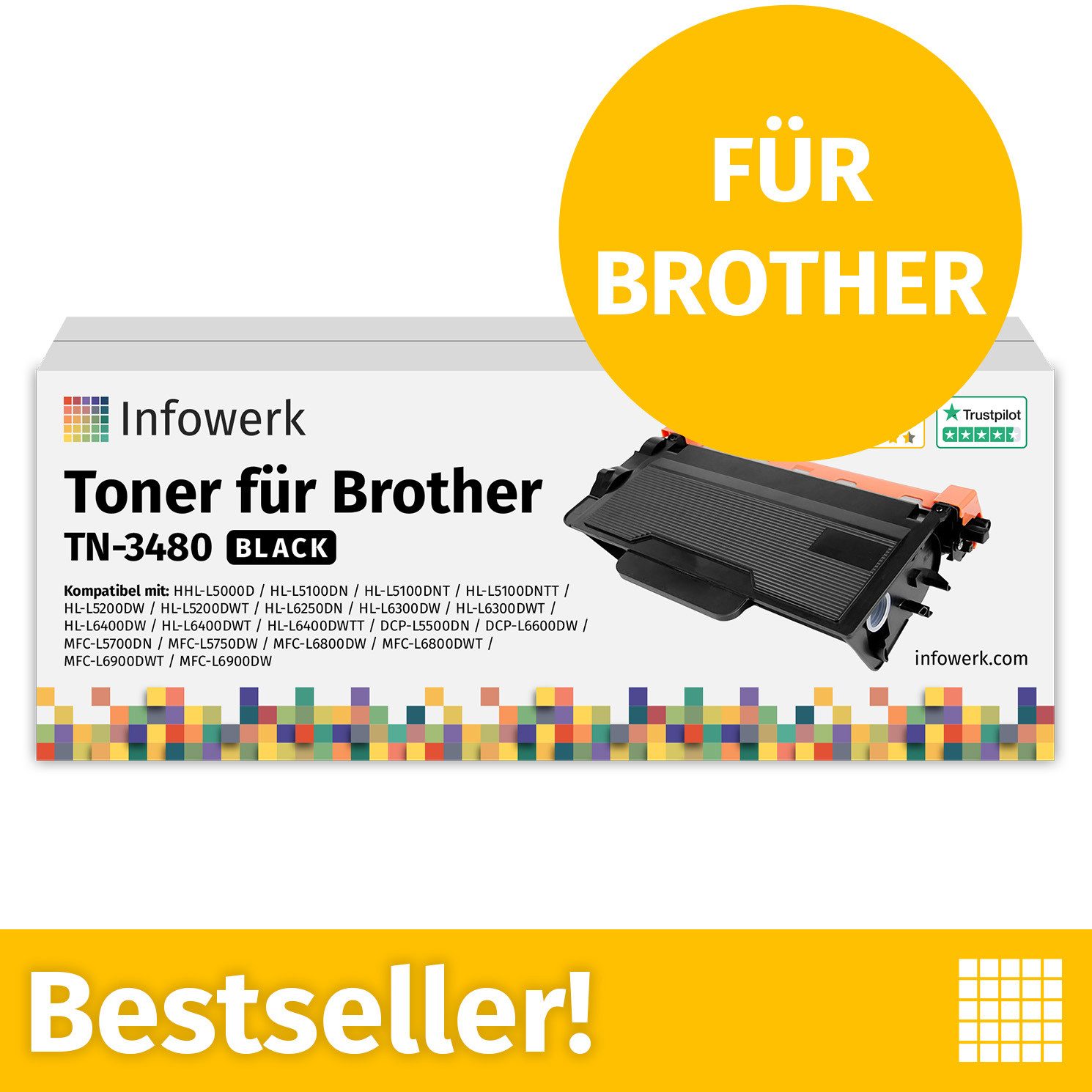 Infowerk Tonerpatrone, (8-St)